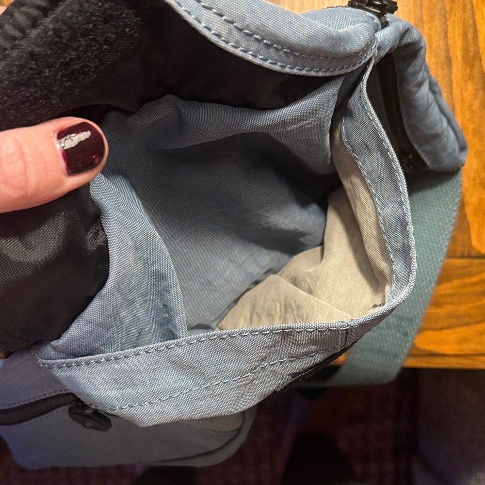 Kipling Slate Blue Crossbody or Fanny Bag - Picture 7 of 9